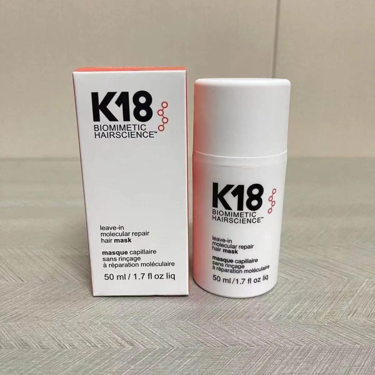 Hot K18 150ml 50ml Leave-In Molecular Repair Hair Mask Deep Conditioning Keratin Treatment Soft Hair Smoothing Healthy Hair Care