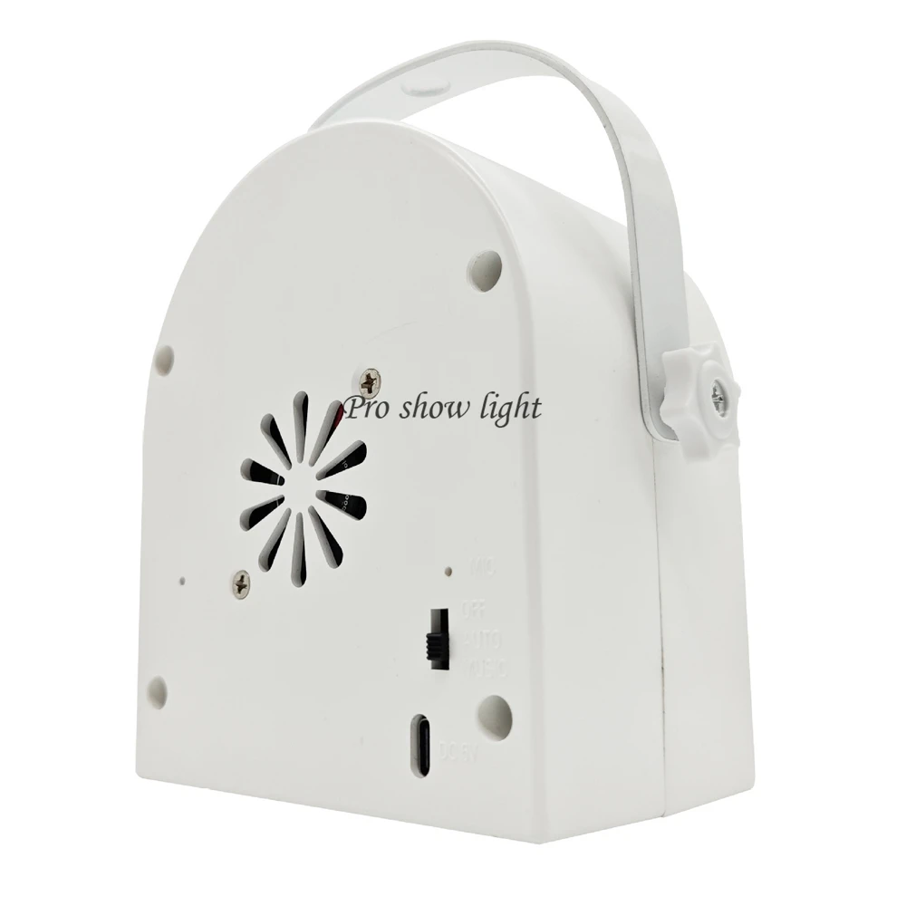 3IN1 Effect Pattern Party Light LED DJ Rave Strobe Light Sound Activated Lazer Light Projector Stage Dancing Light For Bar Disco