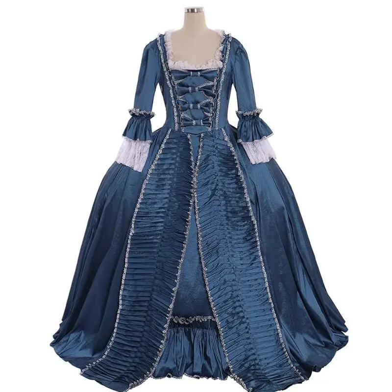 Customer-made Victorian Dress1860S Scarlett Civil War Southern Belle dress Marie Antoinette dresses V007