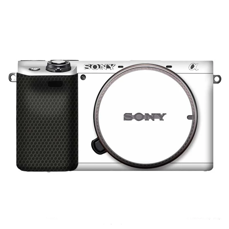 Für sony a6700 a6400 a6300 a6100 a6000 mode haut wickel film kamera aufkleber cemare körpers chutz abdeckung kratz fest