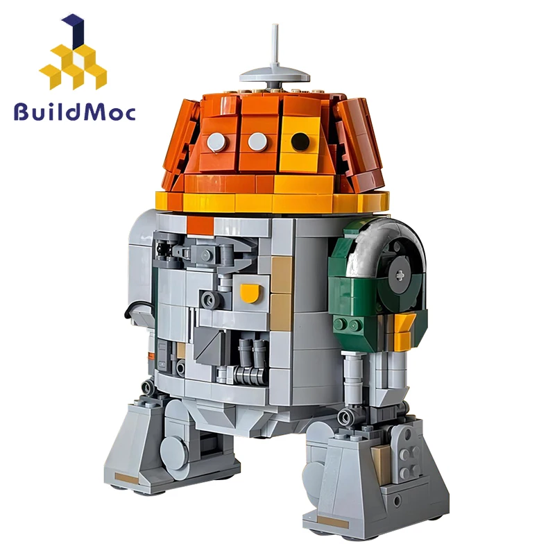 

MOC Space War Robot Building Blocks Set C1-10P Chopper Bricks Model Mech Robot Building Toy for Children Gifts Set 980PCS