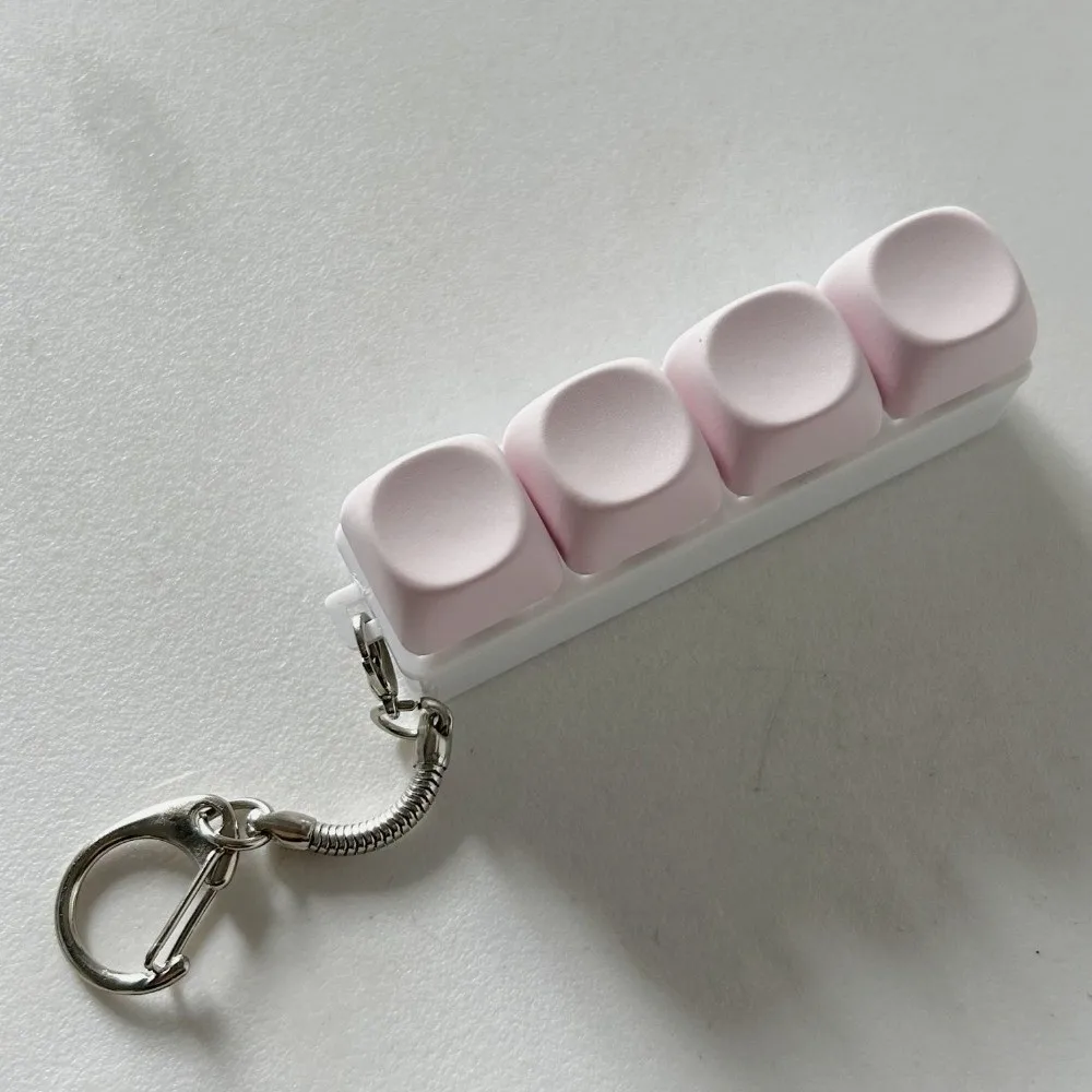 

Новая клавиатура «сделай сам», брелок для ключей, снятие стресса, колпачок для клавиатуры на палец, кнопка клавиш времени, игрушка-кликер для взрослых