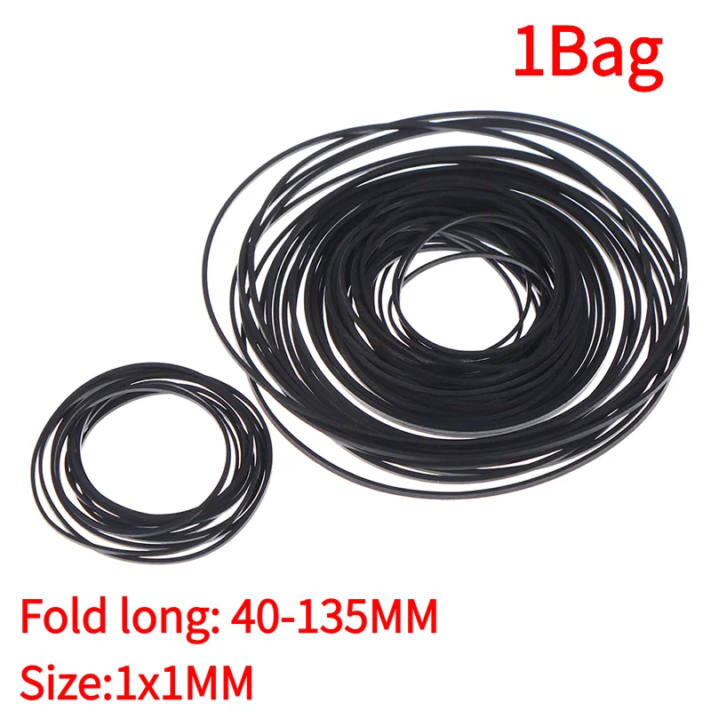 1Bag Mix cassette tape belt assorted common belt for recorders cd-rom video machines.