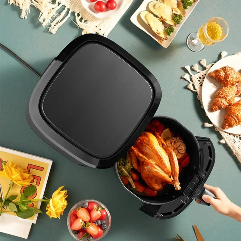 

Air Fryer Home 4.5L Large Capacity Multifunctional Steam Fryer Without Oil Smart LCD Touch Oven Chip Maker KD45DQ817