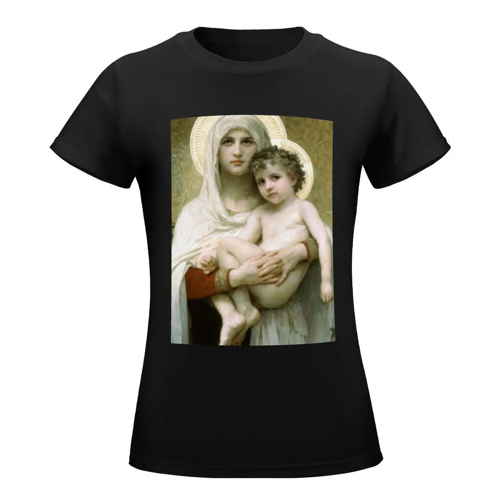 Mary T-Shirt lady Female clothing aesthetic kawaii Women