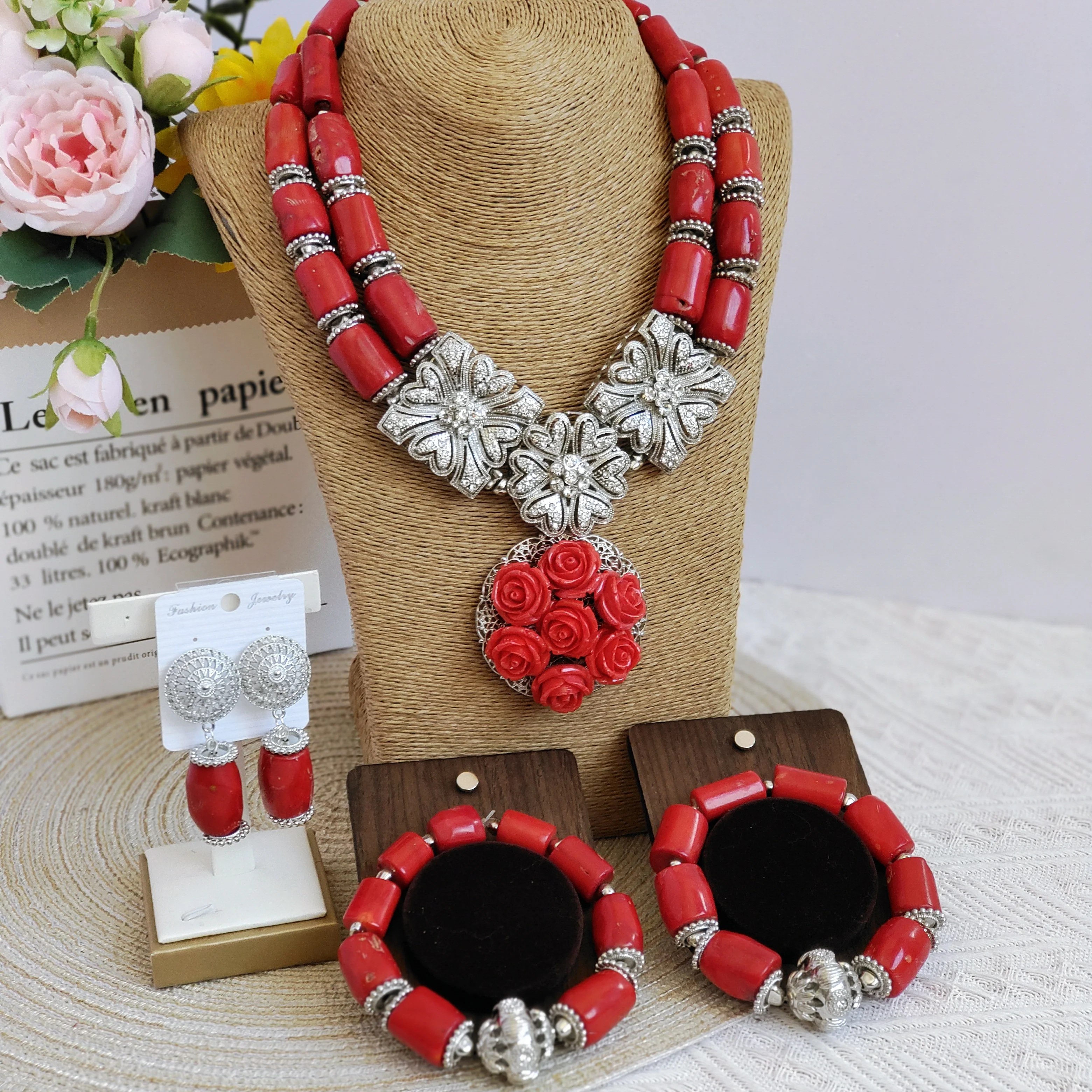 natural-red-coral-jewelry-traditional-beads-africa-nigeria