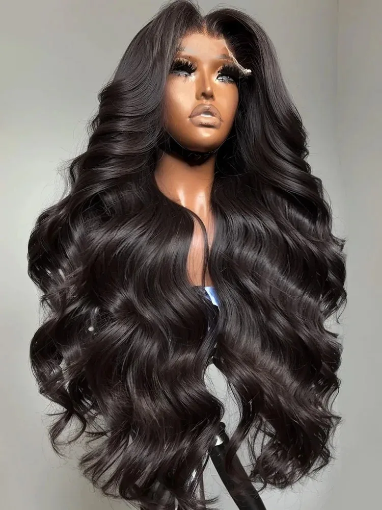 

YKB 30 44 Inch 13x6 HD Lace Front Wig Body Wave Human Hair Wigs Brazilian Raw 13x4 Lace Frontal Water Wave 6x6 Glueless Remy