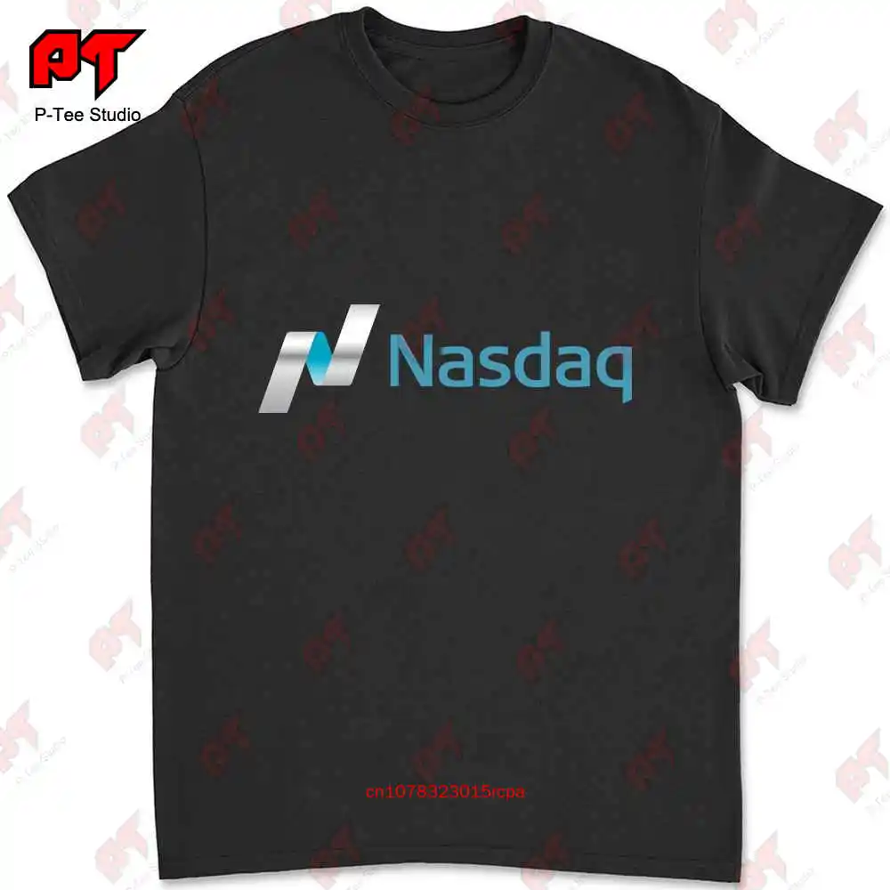 Nasdaq Logo Stock Market Investor Trader T-shirt TAQM