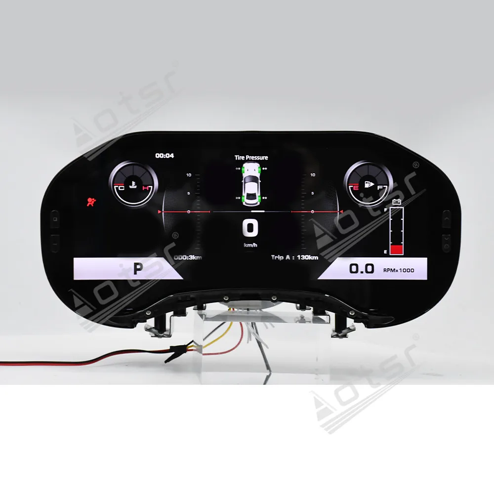 لنيسان 350Z/370Z 2002-2008 شعبية 12.3 ''الرقمية العنقودية لوحة القيادة LCD أداة افتراضية العنقودية عداد السرعة قمرة القيادة #5