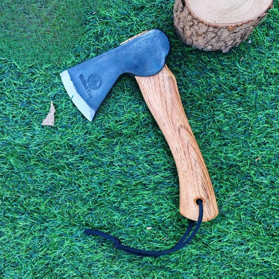 

Топор «Джунгли» 2026 года, ручка из орехового дерева, ручная работа, инструмент для рубки древесины, топор для кемпинга и активного отдыха