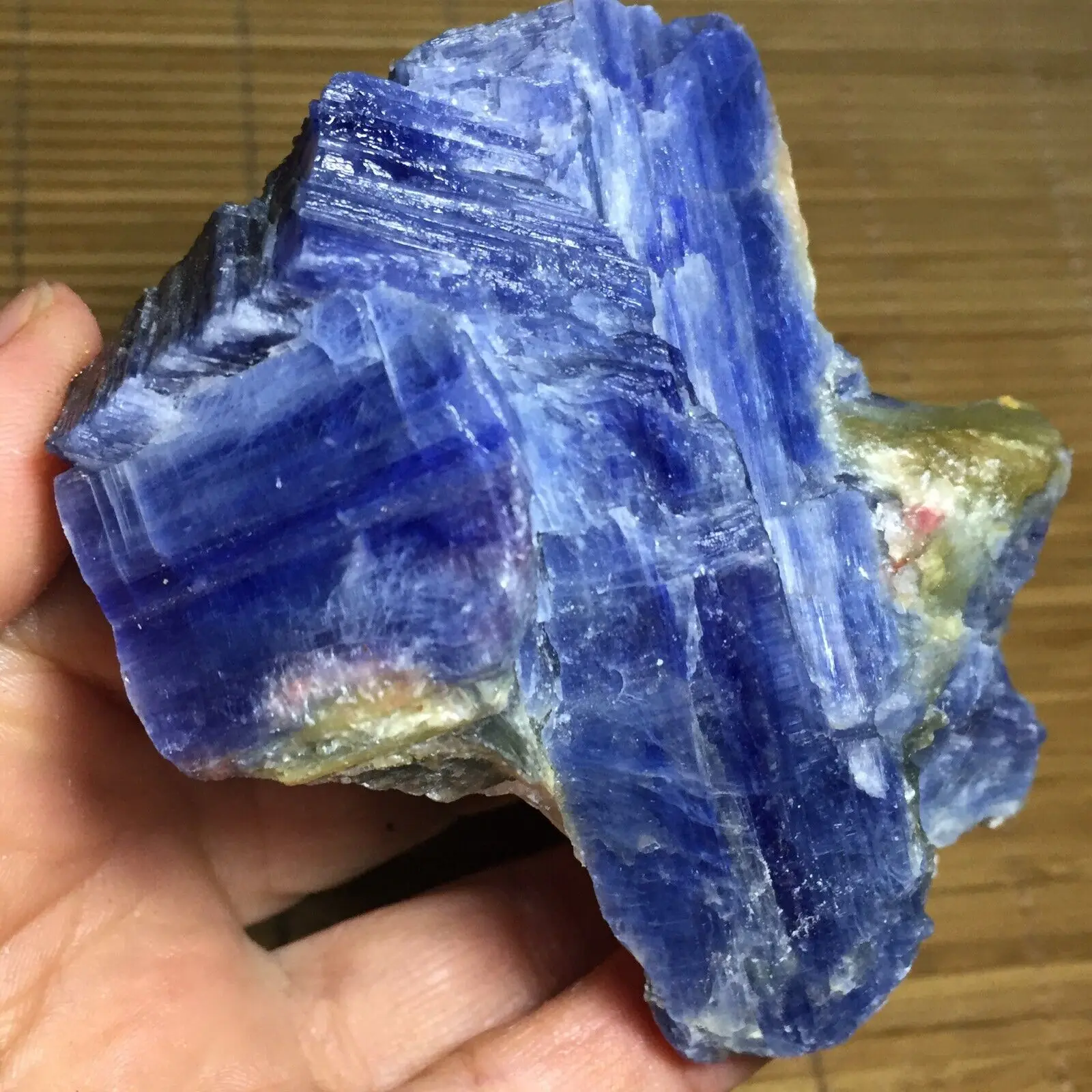 Rare Blue Crystal Natural Kyanite Rough Gem stone mineral Specimen Healing