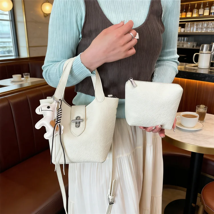 

Sophisticated Women Diaper Bags: Luxury Brand Leather Shoulder Bag, Minimalist Vintage Elegant Fashionable Large Capacity Tote