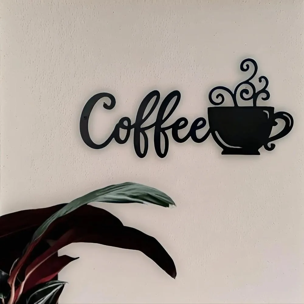 Coffee Bar Metal Wa… - image