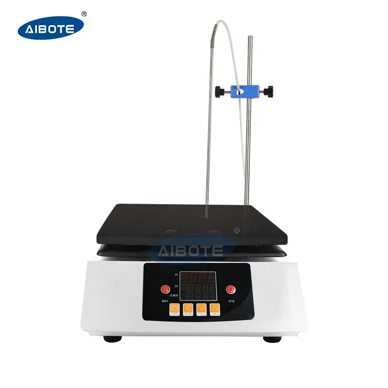 Lab Electric Ceramic Heaters Digital Hotplate 15 Liters Magnetic Stirrer