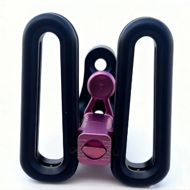 suitable for Brompton folding bike CNC aluminum alloy integrated handlebar basket support frame and adjustable fixin