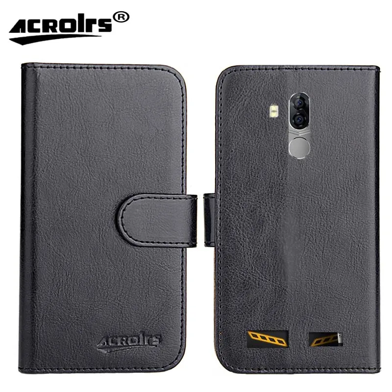 Blackview BV5800 Case 6 Colors Fashion Flip Wallet Card Slots Leather Protective Cover Protective Phone Bags