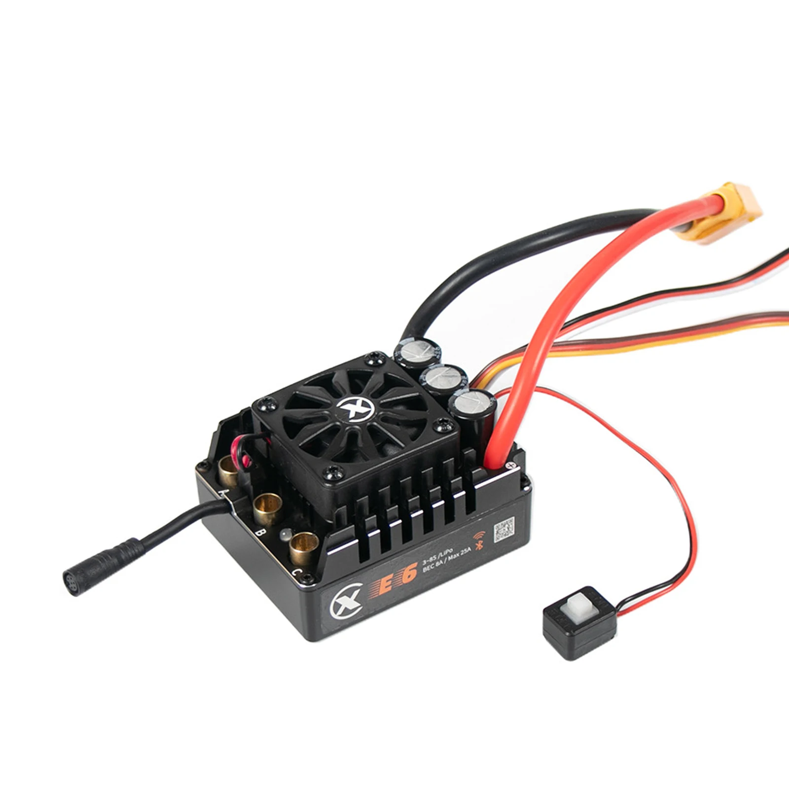 E5 E6 E8 E10 140A-200A IP67 wodoodporny regulator prędkości bezszczotkowy ESC XT60 wtyczka 2-4S/3-6S/3-8S/6-12S Lipo dla 1/10 1/12 RC Car