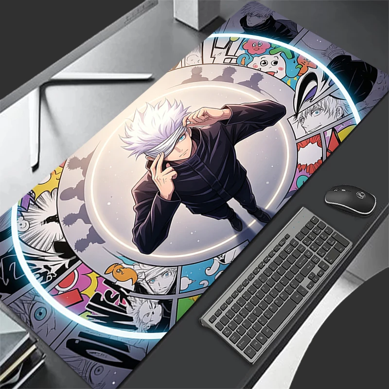 Mouse Pad HD Print Gamer Notebook Desk Mat XXL Large Gaming Keyboard Pad Designed specifically J-jujutsu Kaisen Anime Mousepad