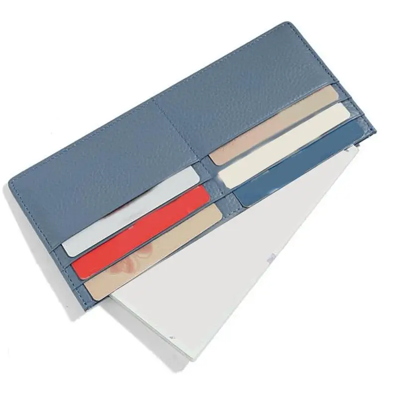 Efficient Women's Wallet with Wear-resistant Zipper Coin Pocket for Business Use