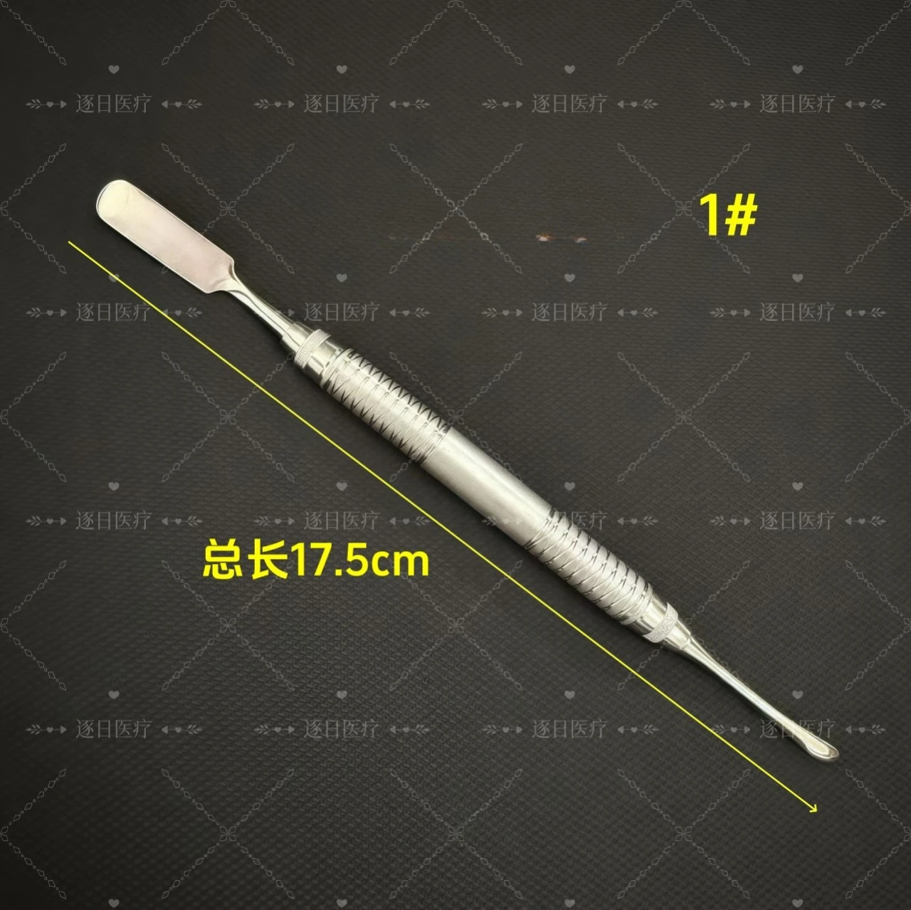 Dental Instruments: Periosteal Elevator, Bone Chisel, Non-stick Instrument, Filling Instrument, Curette, and Serrated Curette