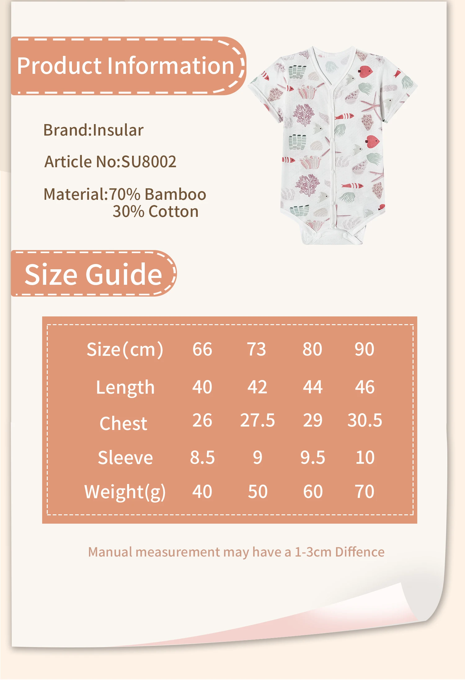 ملابس زحف جديدة للأولاد والبنات مطبوعة برسوم كارتونية، بذلة قطنية رفيعة ومريحة، بدلة رومبير صيفية مكيفة #6