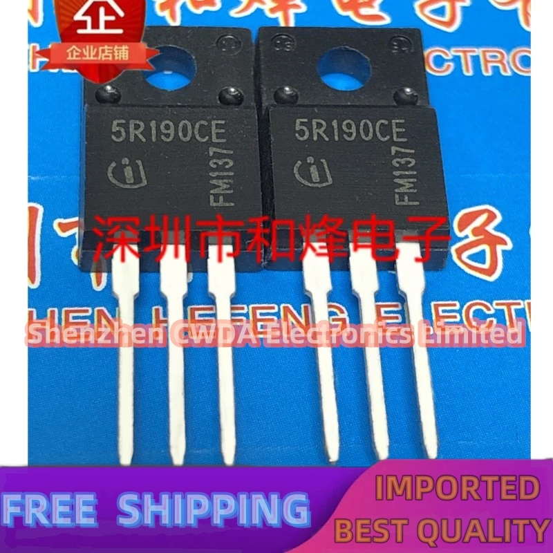 10PCS-20PCS  IPA50R190CE 5R190CE  TO-220F 550V 63A  Best Quality Can Be Purchased