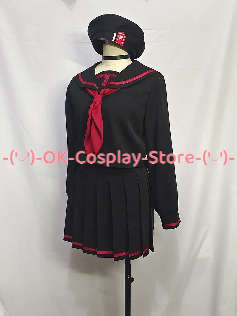 Game Blue Archive Nakamasa Ichika Assistent Cosplay Kostuum Schattige Matroos Jurk Pak Met Hoed Halloween Feest Outfits Op Maat Gemaakt