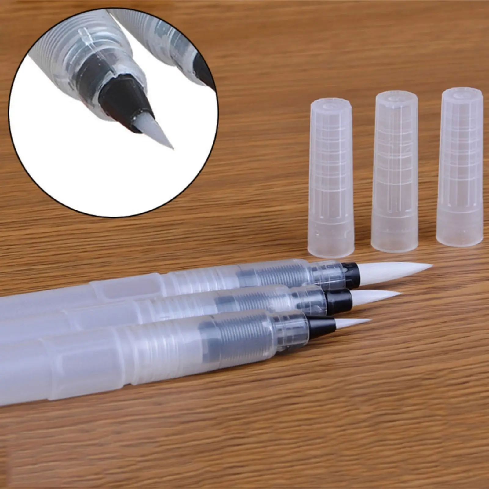 120mm pędzle do przechowywania tuszu wodnego akwarela farba artystyczna ergonomiczny pędzelek do kaligrafii malarstwo akwarelowe rysunek