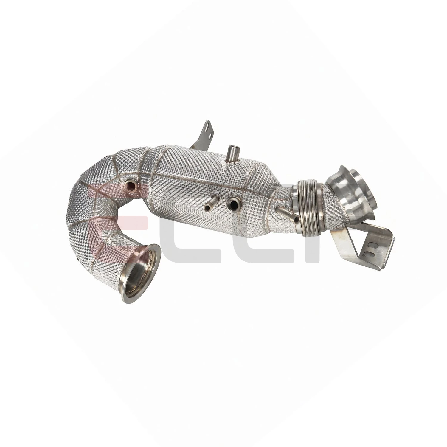 Sporty Downpipe With Heat Shield For Mercedes E53 GLE53 W213 Aggressive Exhaust Sound Plug and Play