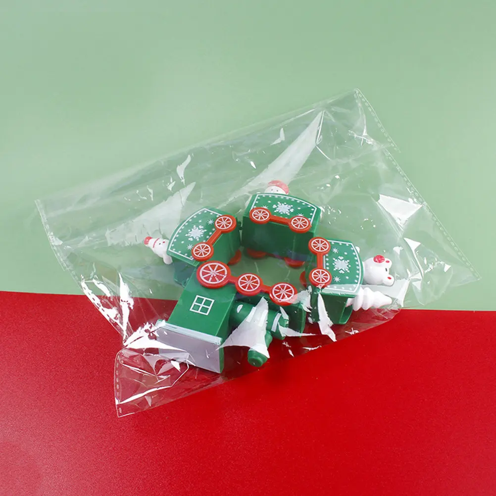 

Набор из 4 мини-поездов с снеговиками для рождественского декора: украшение для детской комнаты, стола, полки, торта, кукольного домика, праздничной вечеринки