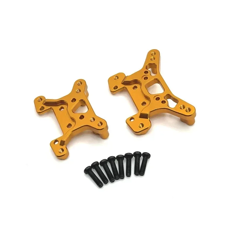 Wltoys 144001 144010 144016 144018 124017 124019 124007 124008 124010 Metal Front Rear Shock Tower Plate RC Car Upgrade Part