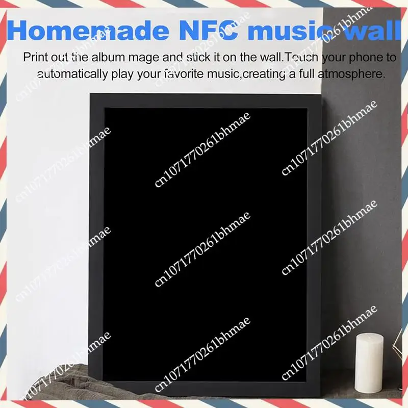 A21Z 600개 NFC 태그 스티커 (NTAG213 칩 내장) 빈 NFC 스티커 접착 라벨 RFID 태그 재기록 가능 144바이트 메모리