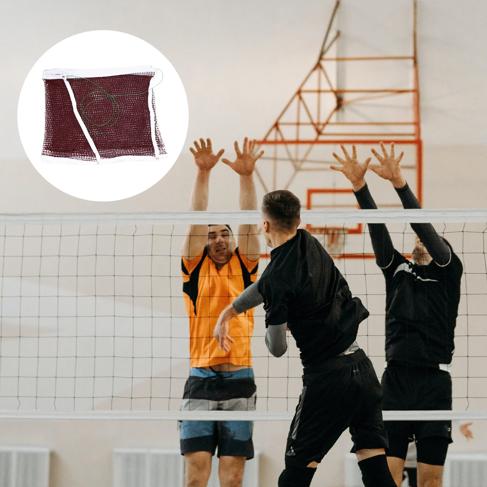 

Outdoor Portable Badminton Net Standard Size High Quality Material Sturdy Construction for Beach Tennis Volleyball Sports Game