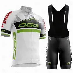 Iceberg Oggi Sports Pro Team Cycling Jersey Set for Men, Bicycle MTB Road Shirt, Bib Shorts Suit, Summer