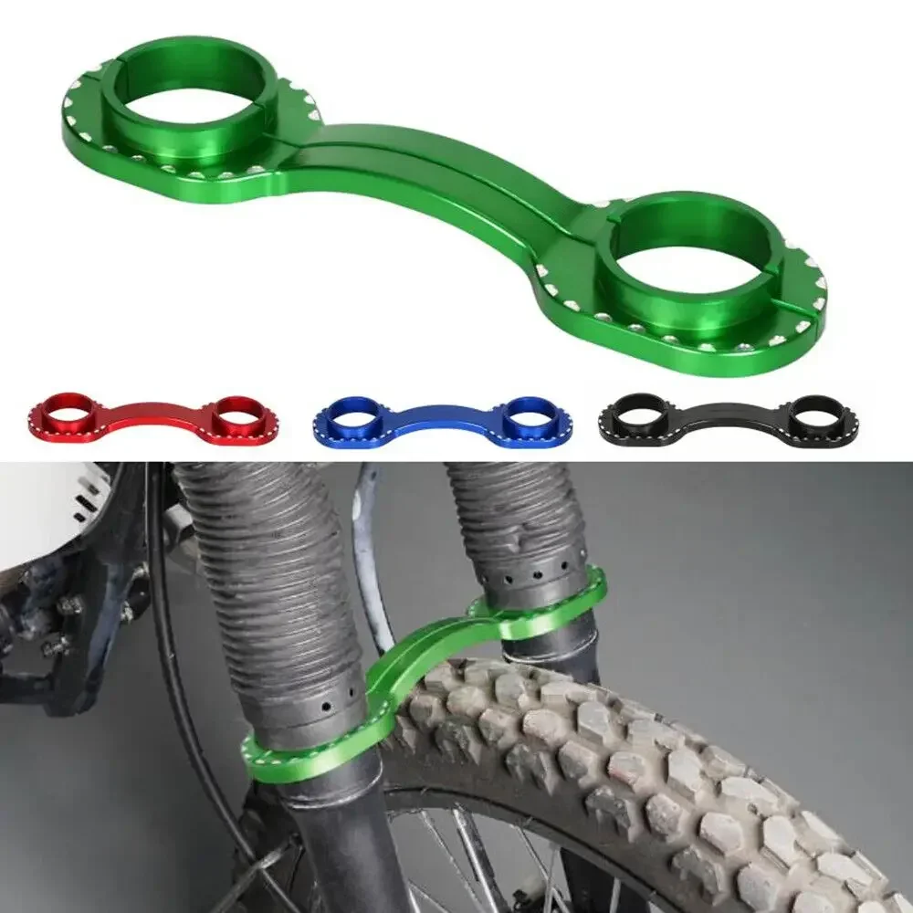 

3D CNC Front Fork Brace Stabilizer Holder For Kawasaki KLR650 2008-2023 KLR 650