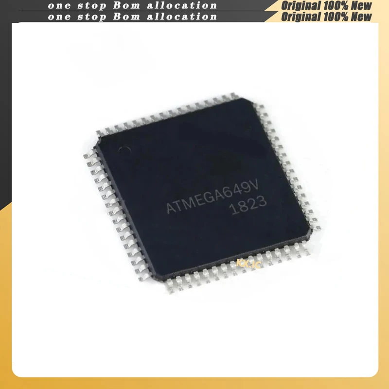 1PCS/LOT  ATMEGA649P-AU  ATMEGA649  MEGA64U  QFP-64  MStock NEW Original