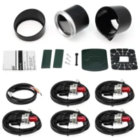 Accesorios HA, medidor automático de presión de aire Digital de 5 prensas de 52mm con sensores de 2m 1/8NPT, barra PSI que puede cambiar