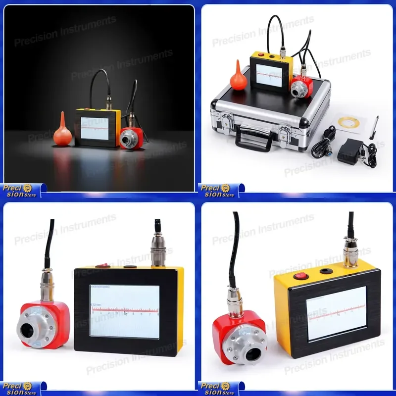 For Electronic Crack Width Gauge 0.02mm Accuracy 0-8mm Range Concrete Wall Gap Measuring Tool Auto Car Repair Tester Monitor