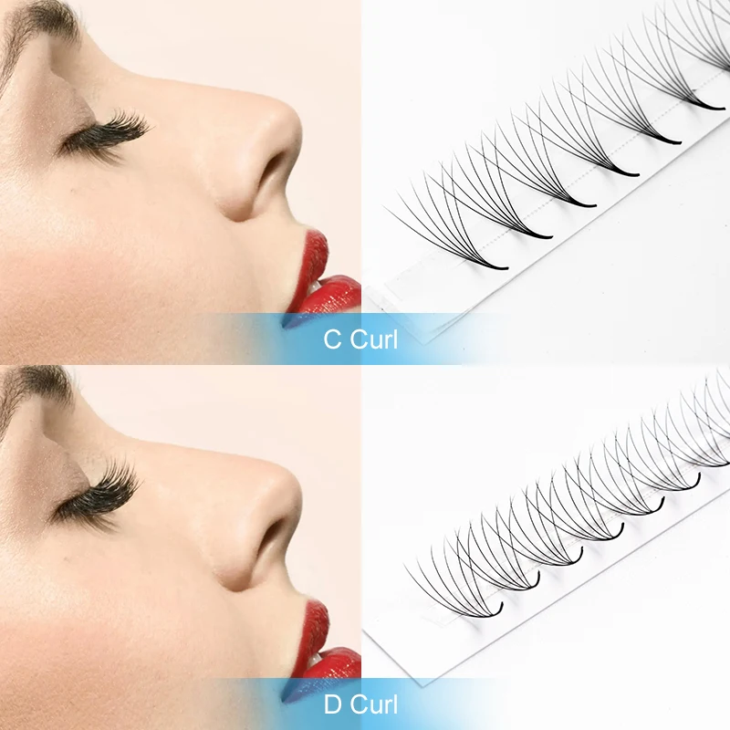 Premade Fans cilios 4d 5d 6d Pre Made Volume Russian Eyelashes Individual Lash Extension abanicos prearmados pestañas