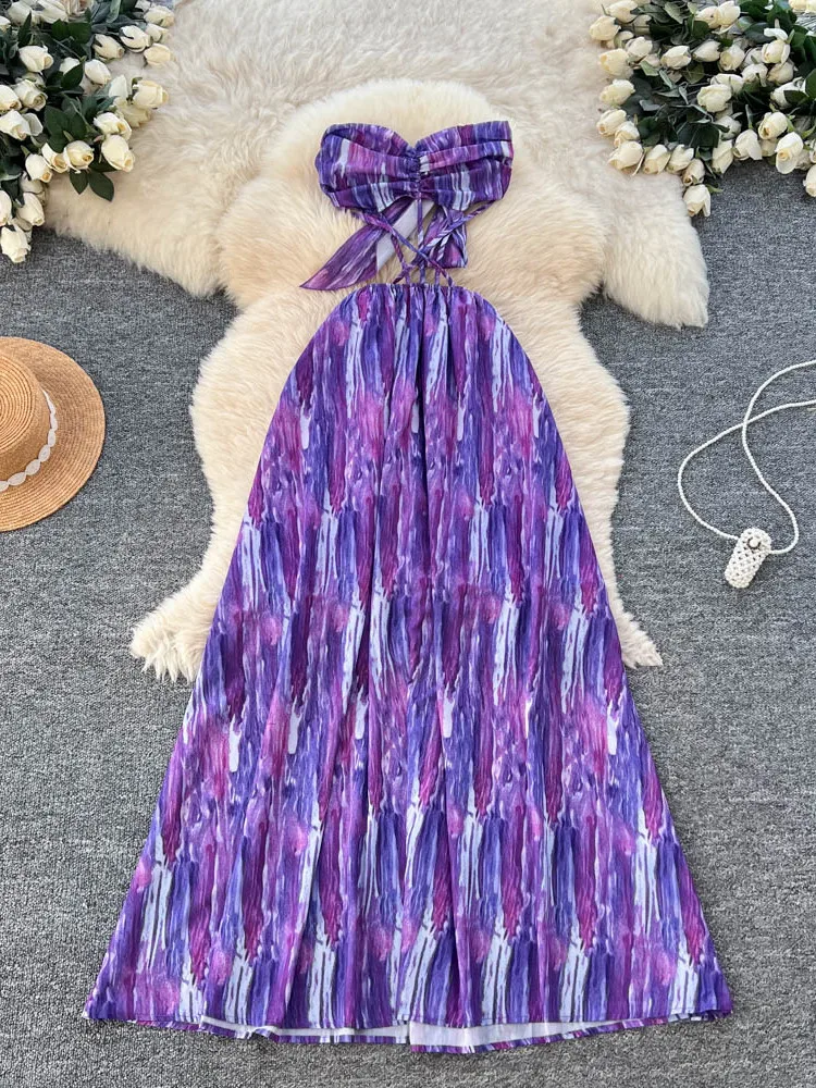 

Vaion Feel, топ на бретелях с высокой талией и юбка трапециевидной формы, комплект из двух предметов, женское летнее повседневное платье Faion Pure Desire