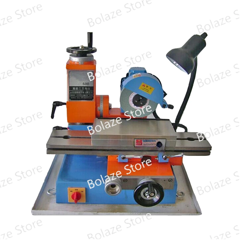 Grinding Machine Universal Tool 380V Precision Small Surface Grinder Milling Cutter Sharpening Machine 600 no Magnetic chuck