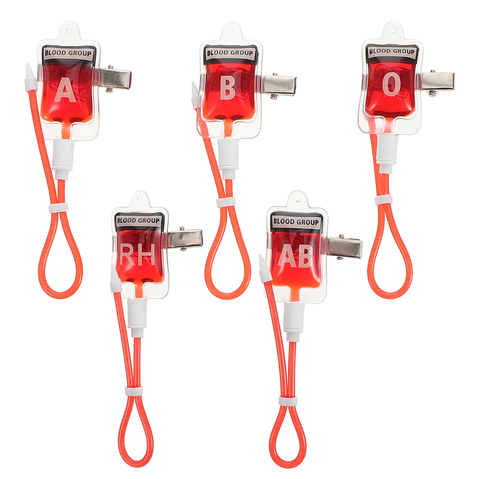 

5pcs Hairpins Halloween Accessories for Kids Durable Comfortable Party Festival Costume Decorative Clips Horror