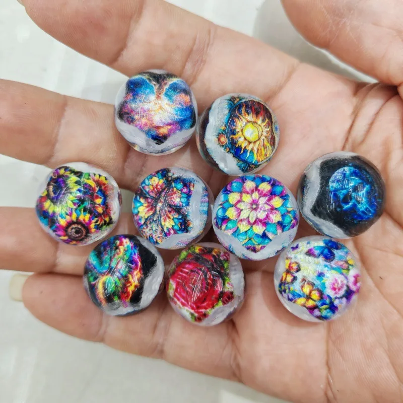 100pcs-20mm-resin-tree-flower-butterfly-round-beads-diy-beaded-pen-loose-bead-string-pen-pendant-jewelry-necklace-accessories