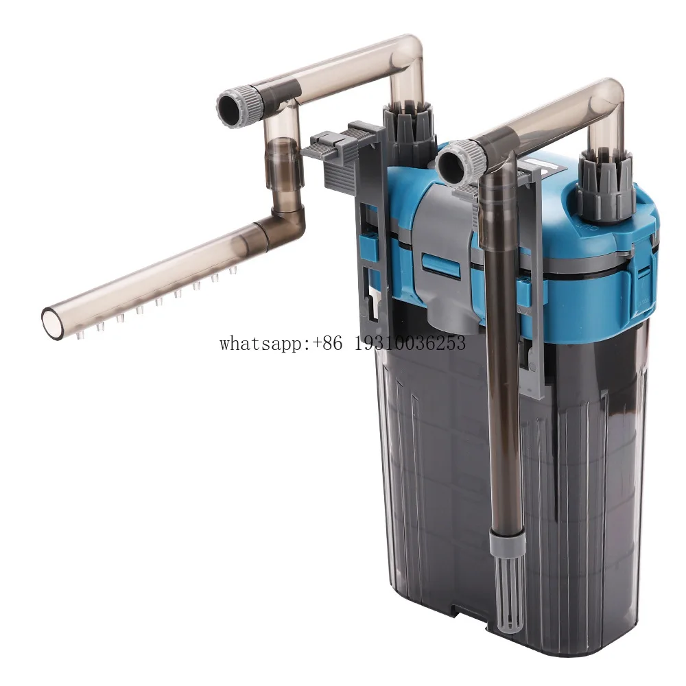 

Ultra Quiet External Fish Tank Filter Wall-mounted Circulating Water 3-in-1 Aquarium Purification Waterfall