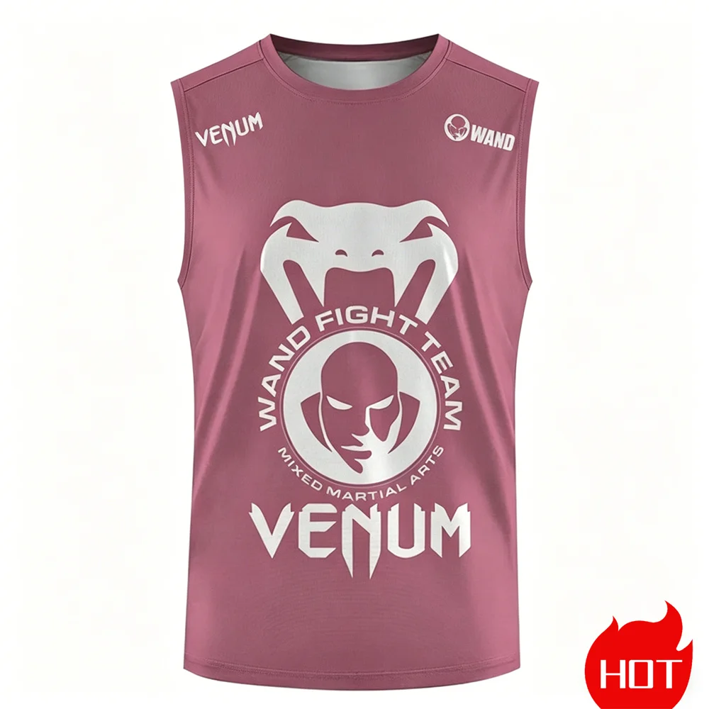 Men's sleeveless T-shirt Summer Short Sleeves Snakehead 3D T-Shirts Fashion Breathable Fitness Tops Oversized graphic tank tops image 3