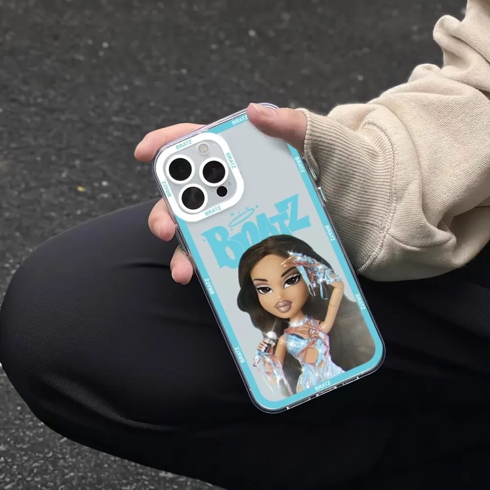 Bratz Doll Phone Case For Samsung A12 A13 A14 A22 A23 A31 A32 A33 A42 A50 A51 A52 A53 A71 A72 A73 4G 5G S Transparent Shell