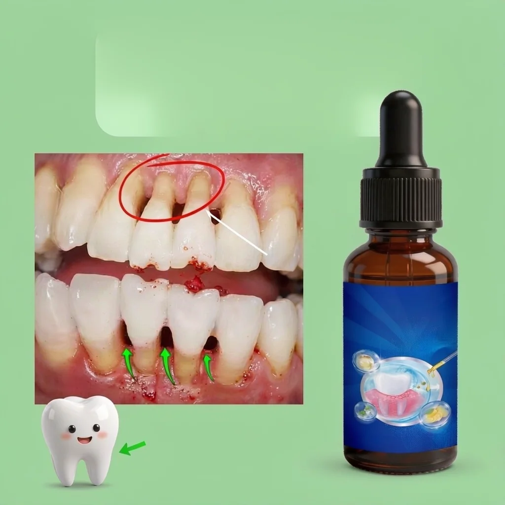Silky Gum Wellness Serum Wrap Sore Gum Lines