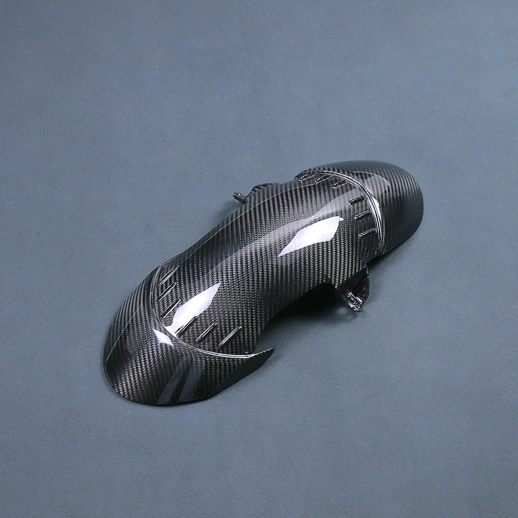 High Quality 3K Dry Carbon Fiber Front Fender Motorcycle Modification Shell Accessories Suitable for BMW S1000XR