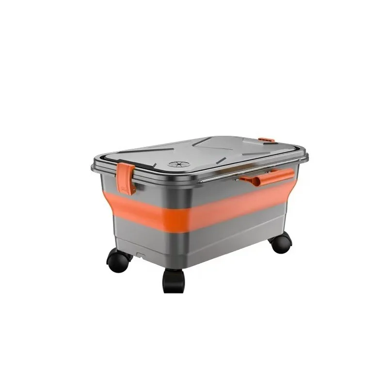 New Portable Foldable Water Tank Car Household Thickened Fishing 22 Liters Movable Car Wash Convenient and Good Storage