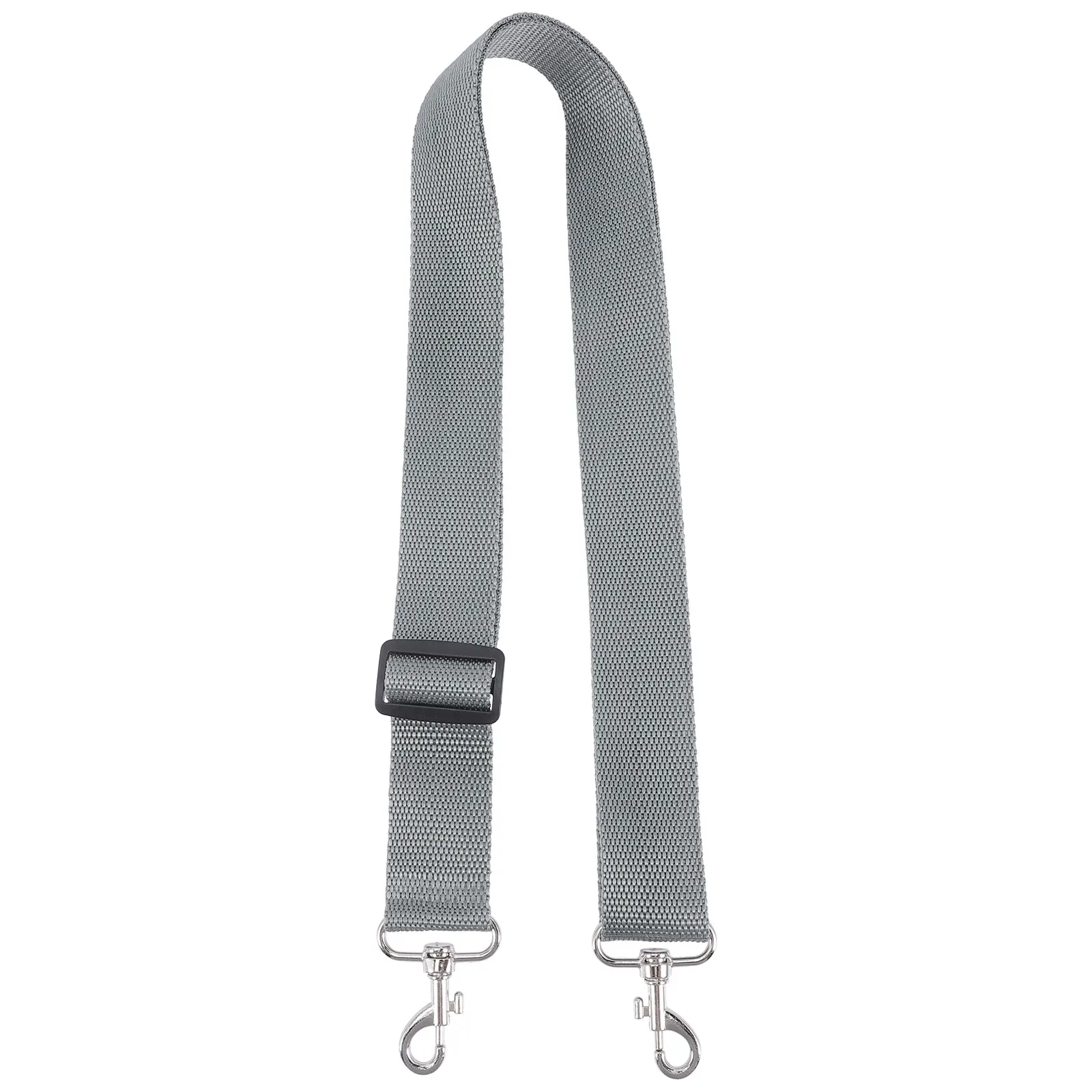 

Silver Grey Strap 3 6CM Wide Tiger Hooks Adjustable Snare Drum Strap Adjustable Drum Belt Sling Marching Band Instrument